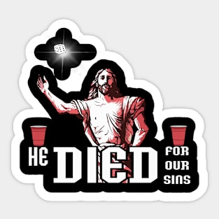 Beer Die Sticker